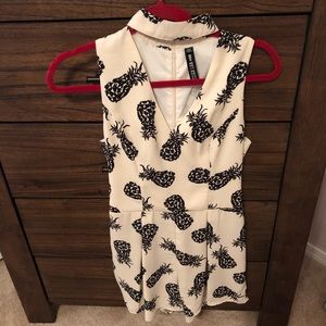Pineapple romper